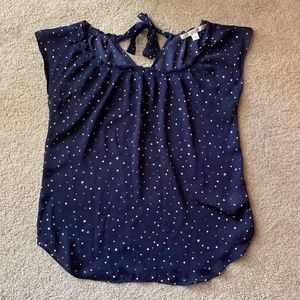 Lauren Conrad pleated top